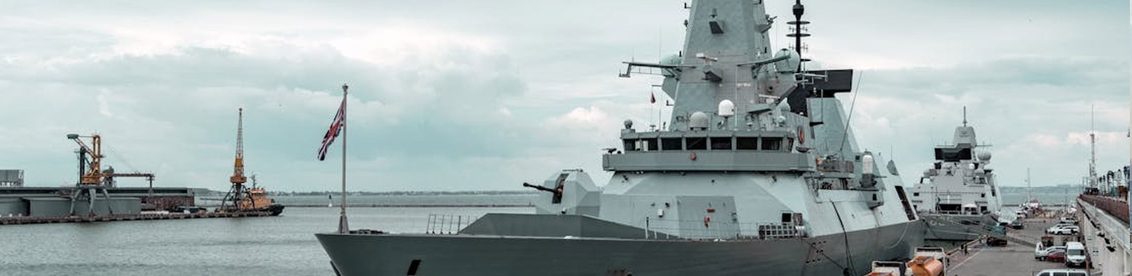 Defense shipbuilding banner